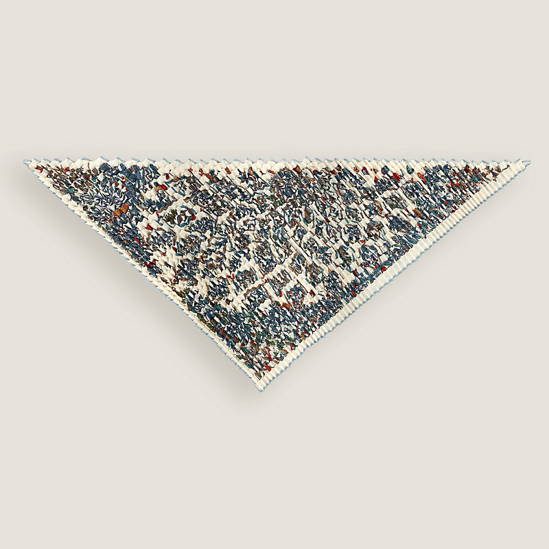 Plantes Officinales pleated triangle | Hermès USA